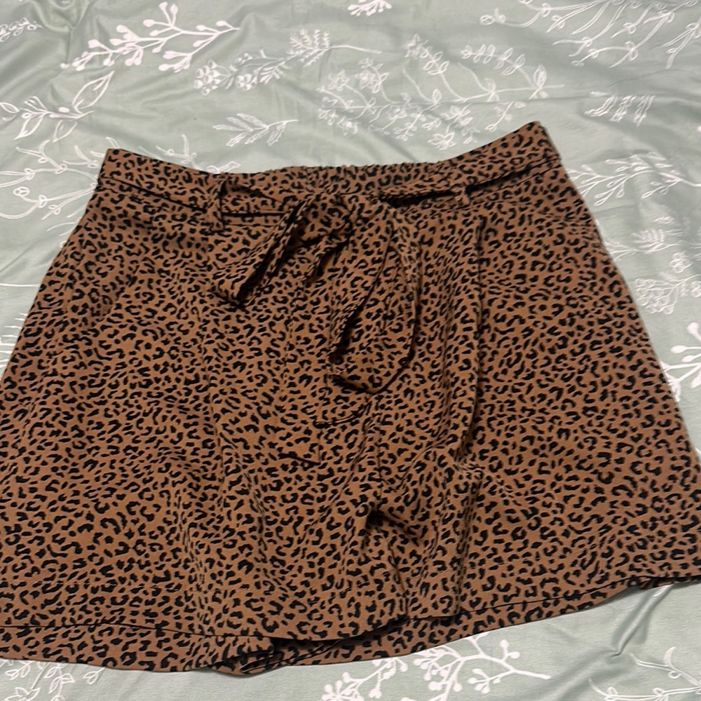Francesca’s Leopard Print Women's Shorts